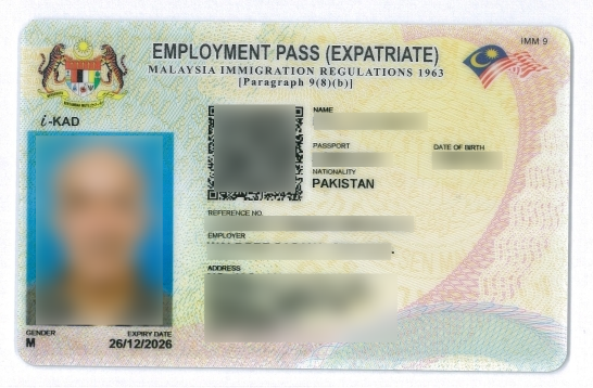 sample category 1 employment pass ikad by mishu expatriate application services